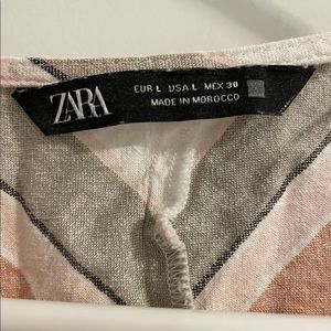 Zara balloon sleeve top